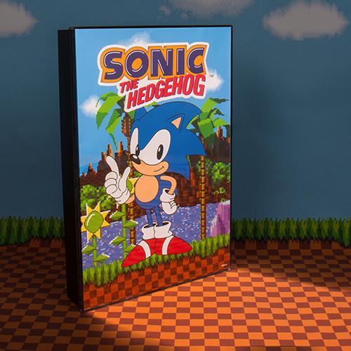 Sonic Poster desktop / wall light / Sonic lampka ścienna / biurkowa