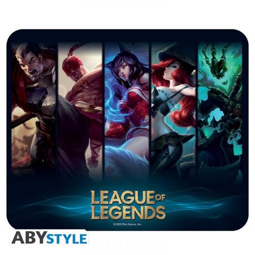 LEAGUE OF LEGENDS - Flexible mousepad - Champions / podkładka pod myszkę League of Legends - Mistrzowie - ABS