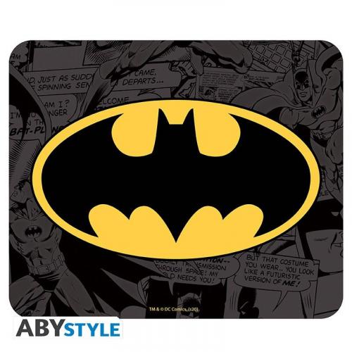 DC COMICS Flexible Mousepad - Batman Logo (23,5 x 19,5 cm) / Dc Comics podkładka pod myszkę - Batman Logo (23,5 x 19,5 cm) - ABS