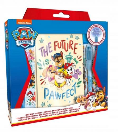 Paw Patrol secret diary with magic pen / Psi Patrol pamiętnik z magicznym długopisem