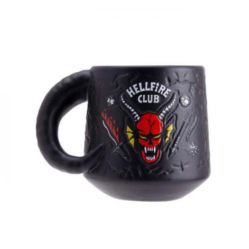 Stranger Things Hellfire Club Demon Embossed Mug / kubek tłoczony Stranger Things Hellfire club - Demon
