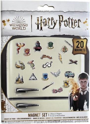 HARRY POTTER (WHIMSICAL) MAGNET SET (20 pcs) / zestaw magnesów Harry Potter (20 szt)