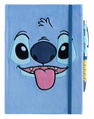 Disney Stitch A5 premium notebook + projector pen / Disney Stitch Plush Notes A5 z długopisem