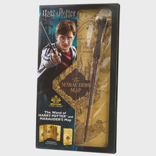 Harry Potter Wand and Marauders Map (blister) / zestaw różdżka Harry Potter i mapa Huncwotów