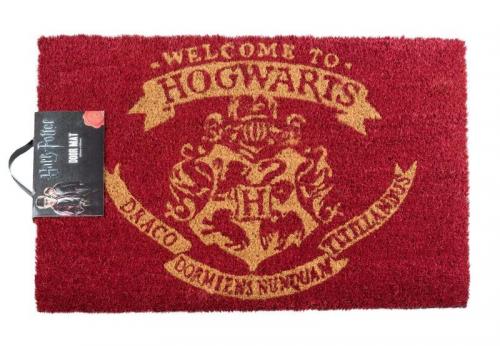 HARRY POTTER (WELCOME TO HOGWARTS) DOOR MAT / wycieraczka pod drzwi Harry Potter (Witamy w Hogwarcie) (60x40 cm)