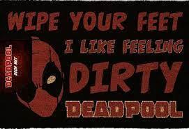 MARVEL DEADPOOL (DIRTY) DOORMAT / wycieraczka pod drzwi Deadpool (60x40 cm)