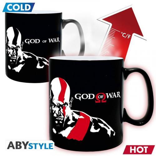 God of War Kratos heat change mug / kubek termoaktywny God of War - Kratos - ABS