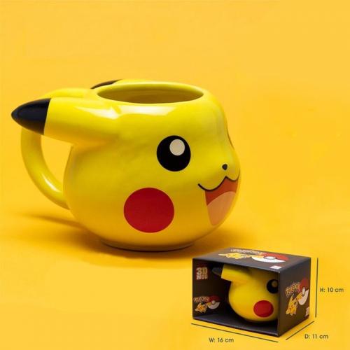 POKEMON Pikachu 3D Mug / kubek 3D Pokemon Pikachu - ABS