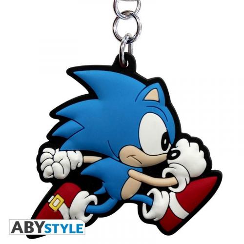 Sonic Hedgehog - keychain - run / Brelok Sonic Hedgehog w biegu - ABS