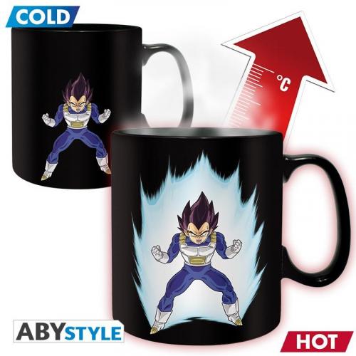 DRAGON BALL - Mug Heat Change - 460 ml - Vegeta / kubek termoaktyny Dragon Ball Vegeta - ABS