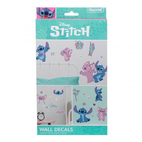 Disney Stitch and Angel Wall Stickers (58 pcs) / naklejki deloracyjne (ścienne) Disney - Stitch i Angel (58 szt)