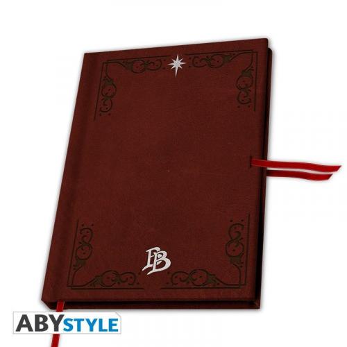 THE HOBBIT - Premium A5 Notebook Bilbo Baggins / notatnik A5 premium Hobbit - Bilbo Baggins - ABS