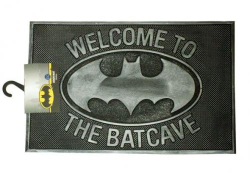 BATMAN (WELCOME TO THE BATCAVE) RUBBER MAT / wycieraczka gumowa pod drzwi BATMAN (WELCOME TO THE BATCAVE) (60x40 cm)