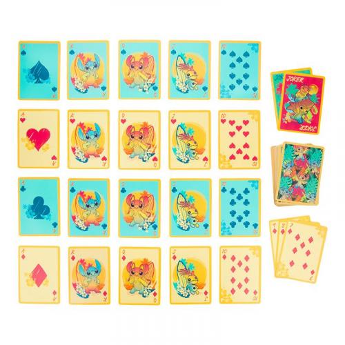 Diseny Stitch Waterproof Playing Cards / Disney Stitch wodoodporne karty do gry