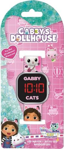 Gabby's Dollhouse led watch v.2 / Zegarek cyfrowy Koci Domek Gabi (wersja 2)