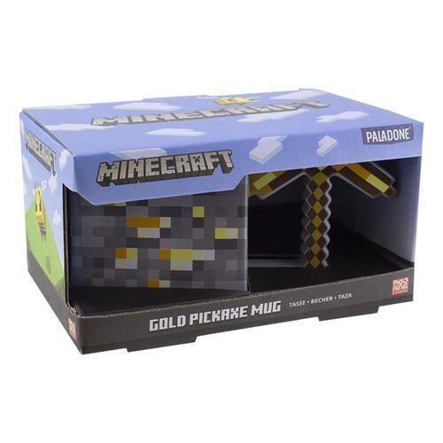 Minecraft Gold Pickaxe Mug / kubek Minecraft kilof - złoty