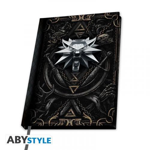 THE WITCHER Notebook A5 - Wolf School / Notatnik A5 Wiedźmin - Szkoła Wilka - ABS