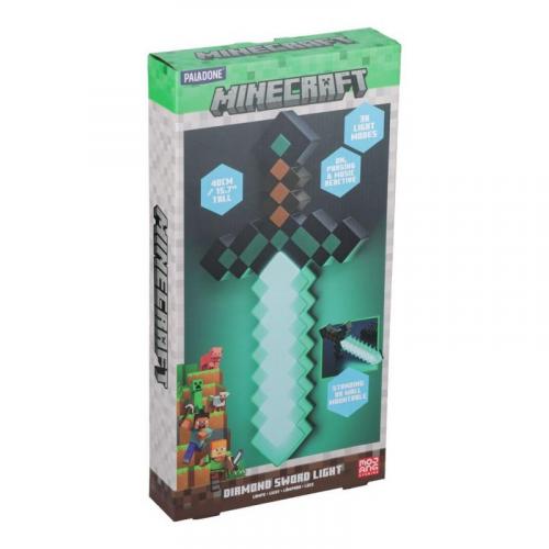 Minecraft Diamond Sword Light (high: 40 cm) / lampka Minecraft diamentowy miecz (długość: 40 cm)