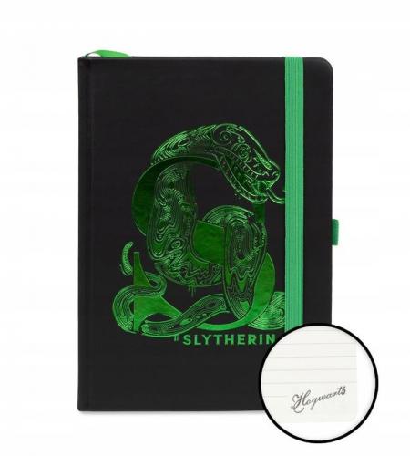 HARRY POTTER (SLYTHERIN FOIL) A5 PREMIUM NOTEBOOK / Harry Potter notatnik premium A5 - Slytherin