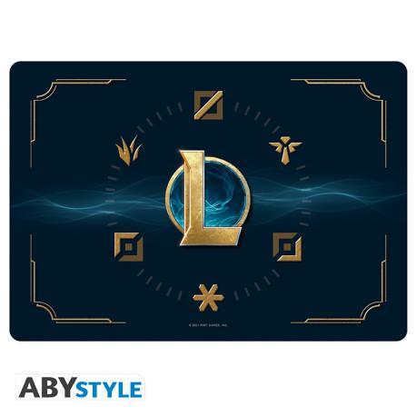 LEAGUE OF LEGENDS gaming mousepad Hextech logo (35 x 25 cm) / League of Legends podkładka pod myszkę Hextech logo (35 x 25 cm) - ABS