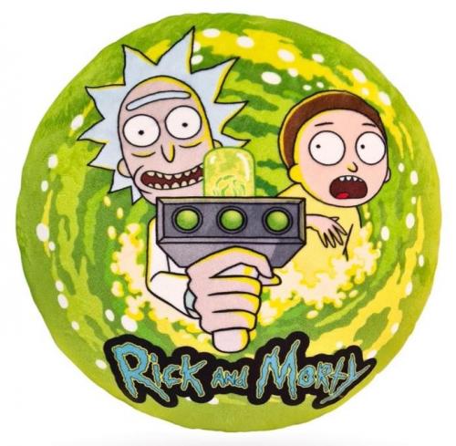 Rick & Morty pillow (diameter: 37 cm) / poduszka Rick & Morty (średnica: 37 cm)
