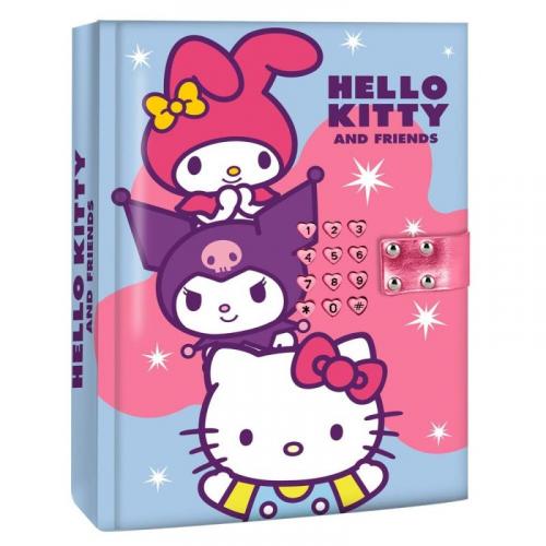Hello Kitty secret diary with sound (code lock) / Hello Kitty pamiętnik z dźwiękiem (zamek szyfrowy)