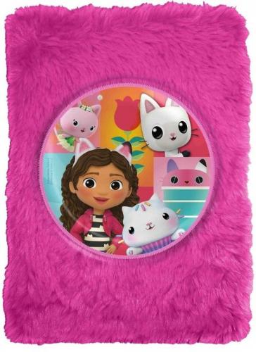 Gabbys Dollhouse plush notebook / Koci domek Gabi pluszowy notatnik