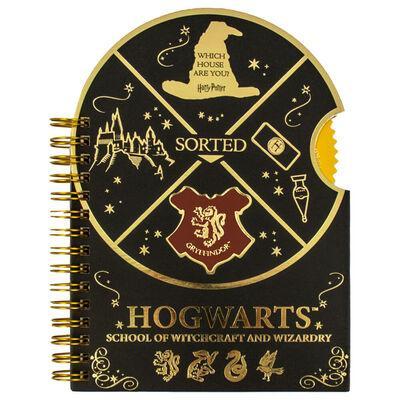 Harry Potter A5 Spinner Notebook - Hogwarts Shield / kołonotatnik A5 Harry Potter - Tarcza Hogwartu