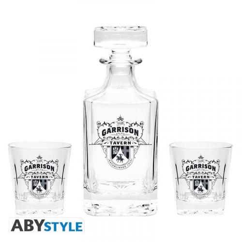 PEAKY BLINDERS gift set: decanter + 2 glass - Garrison / Peaky Blinders zestaw prezentowy: karafka plus 2 szklanki - ABS