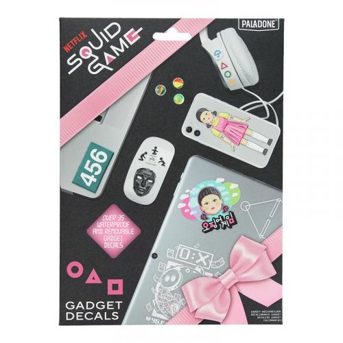 Squid Game Gadget Decals (37 pcs) / naklejki dekoracyjne Squid Game (37 szt)