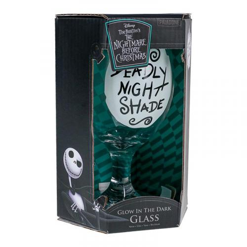 The Nightmare Before Christmas Glow in the Dark Glass / szklanka Miasteczko Halloween (świecąca w ciemności)