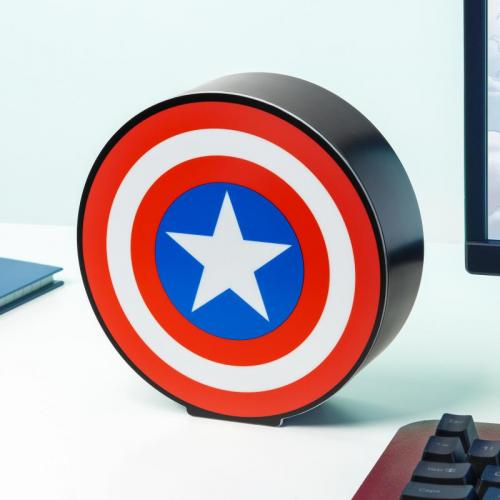 Marvel Captain America Box Light - shield (diameter: 16 cm) / lampka Marvel kapitan Ameryka - tarcza (średnica: 16 cm)