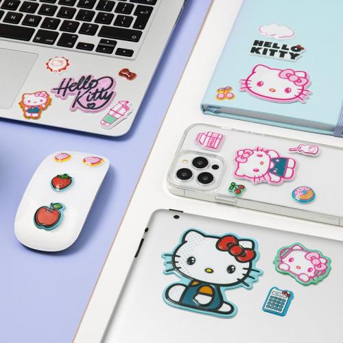Hello Kitty Puffy Gadget Decals (32 pcs) / naklejki dekoracyjne Hello Kitty (32 szt)