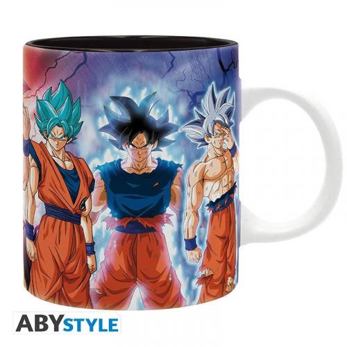 DRAGON BALL SUPER - Mug - 320 ml - Goku transformations / kubek Dragon Ball (320 ml) - Goku transformations