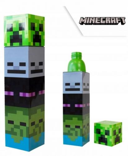Minecraft Faces bottle (650 ml) / Bidon Minecraft (650 ml)