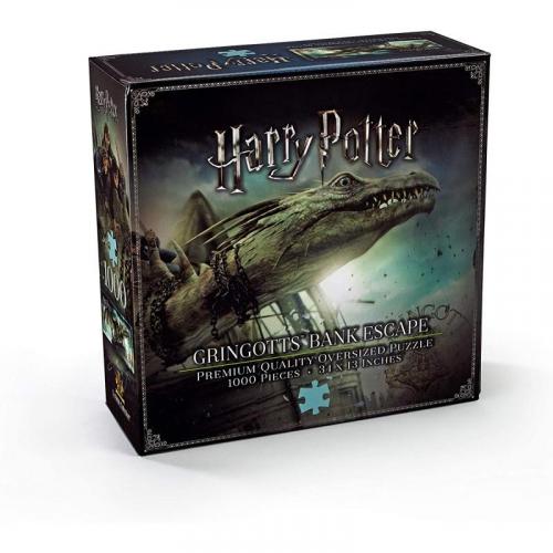 Harry Potter Gringotts Bank Escape puzzle (1000 elements) / puzzle Harry Potter - ucieczka z banku Gringota (1000 elementów)