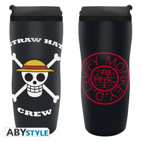 ONE PIECE travel mug - Luffy / One Piece kubek podróżny Luffy - ABS