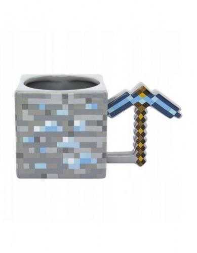 Minecraft Pickaxe Mug / Kubek 3D Minecraft - kilof