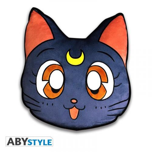 SAILOR MOON - Luna cushion / Czarodziejka z Księżyca poduszka - Luna - ABS