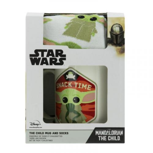 Star Wars The Child (baby Yoda) gift set: mug and socks / zestaw prezentowy Gwiezdne Wojny The Child (baby Yoda): kubek plus skarpetki