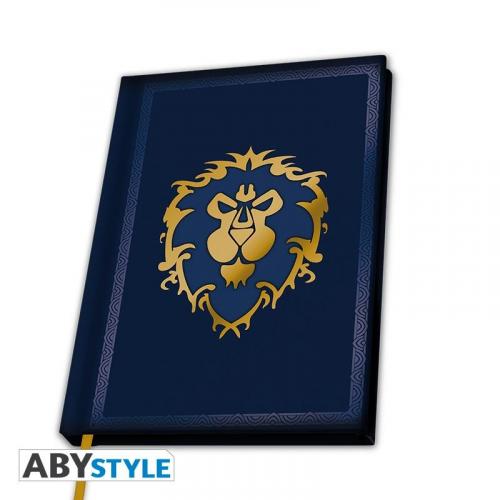 World of Warcraft A5 notebook - Alliance / World of Warcraft notatnik A5 Alliance - ABS