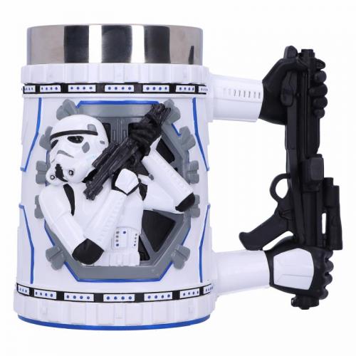 Star Wars Stormtrooper Tankard (high: 18 cm) / Kufel Kolekcjonerski Gwiezdne Wojny - Szturmowiec (wyskość: 18 cm)