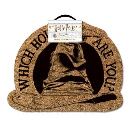 HARRY POTTER (WHICH HOUSE ARE YOU?) SHAPED DOORMAT / wycieraczka pod drzwi HARRY POTTER (Tiara przydziału)